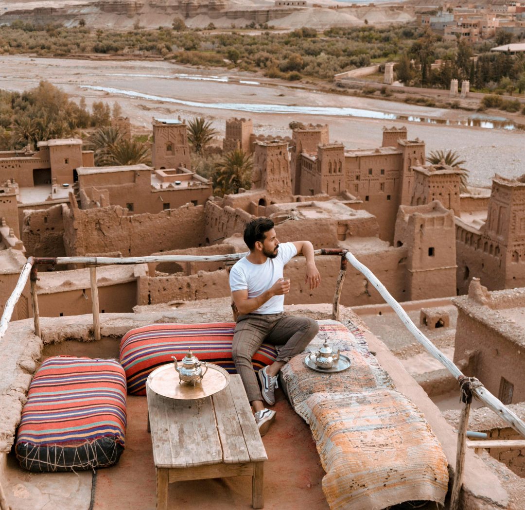Ait Benhaddou scenic view, one of the best places to visit in Morocco